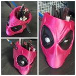 2026-04-25 Deadpool head as pen holder .jpg